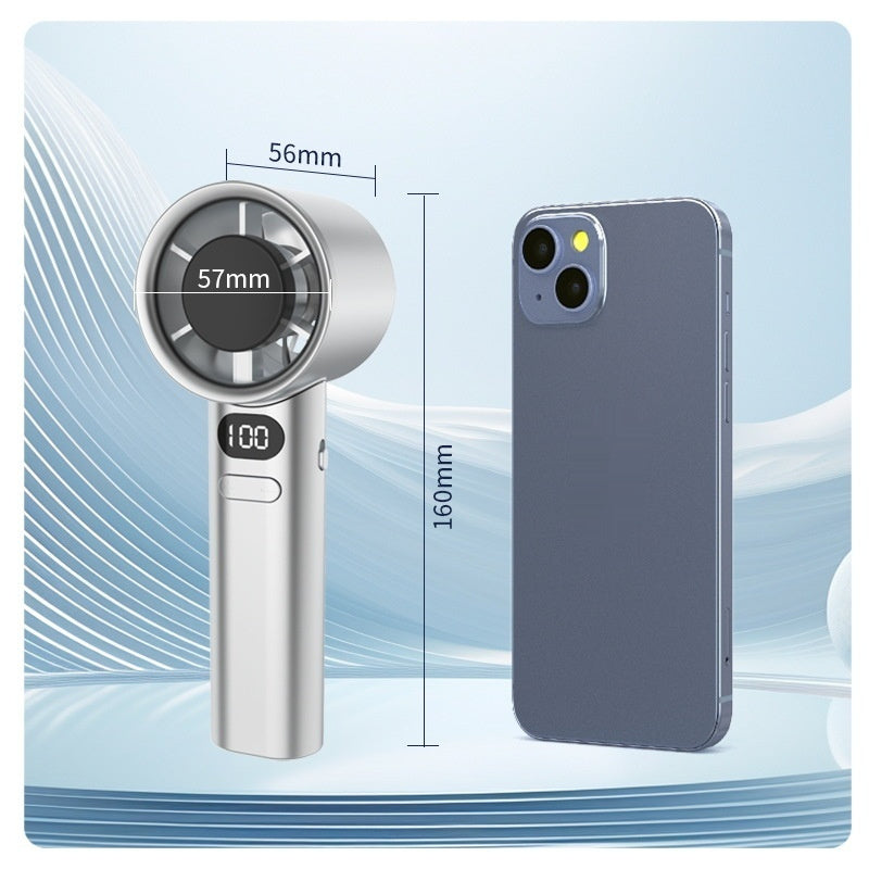 Portable Handheld fan with 120 Adjustable Speeds.